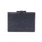 HERMES Cassandra Leather Notebook Cover, Navy, with “B” Engraving