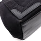 BALENCIAGA Navy Cabas Handbag, Leather/Canvas, Black, with Pouch