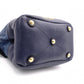 MIUMIU Madras Shoulder Bag, Denim, 2-Way, Blue, Gold Hardware