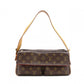 LOUIS VUITTON Vivacité MM Monogram Shoulder Bag for Women, Leather