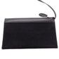 BALENCIAGA Navy Cabas Handbag, Leather/Canvas, Black, with Pouch