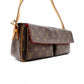 LOUIS VUITTON Vivacité MM Monogram Shoulder Bag for Women, Leather