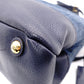 MIUMIU Madras Shoulder Bag, Denim, 2-Way, Blue, Gold Hardware