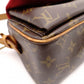 LOUIS VUITTON Vivacité MM Monogram Shoulder Bag for Women, Leather