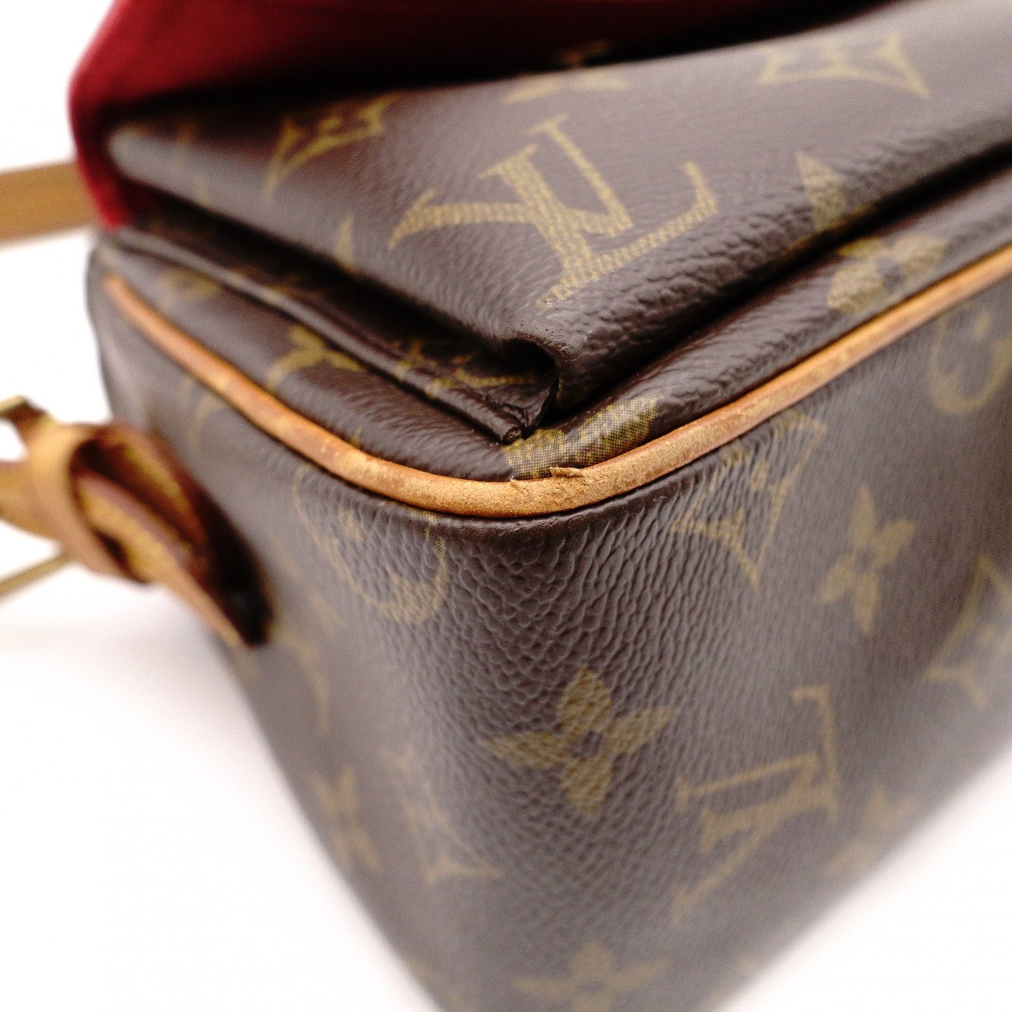 LOUIS VUITTON Vivacité MM Monogram Shoulder Bag for Women, Leather