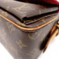 LOUIS VUITTON Vivacité MM Monogram Shoulder Bag for Women, Leather