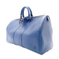 LOUIS VUITTON Epi Key Pouch 45 Blue Boston Bag Leather Gold Hardware R801292