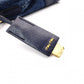 MIUMIU Madras Shoulder Bag, Denim, 2-Way, Blue, Gold Hardware