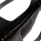 FENDI Zucchino Shoulder Bag Gray FF Logo PVC Gold Hardware