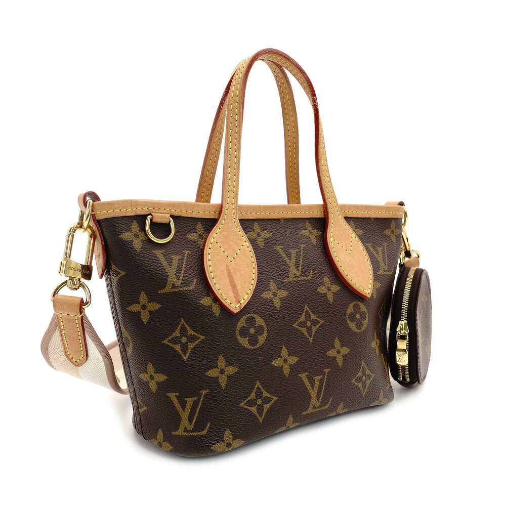 Louis Vuitton LOUIS VUITTON Neverfull BB Monogram Canvas Handbag M46705 2-Way Crossbody 7-9-276
