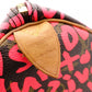 LOUIS VUITTON Speedy 25 Monogram Graffiti Handbag, Pink
