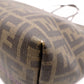 FENDI Zucca Tote Bag, PVC, Brown, FF Logo, Shoulder Strap, A4 Size, Business