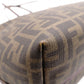 FENDI Zucca Tote Bag, PVC, Brown, FF Logo, Shoulder Strap, A4 Size, Business
