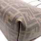 FENDI Zucca Tote Bag, PVC, Brown, FF Logo, Shoulder Strap, A4 Size, Business