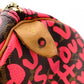 LOUIS VUITTON Speedy 25 Monogram Graffiti Handbag, Pink