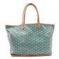 GOYARD Reversible Pertuis PM Tote Bag / PVC / Leather / Green