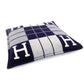 Hermès Cushion Avalon 3 PM Cushion Wool Cashmere Blend H Logo Navy Blue White 7-10-065