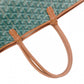 GOYARD Reversible Pertuis PM Tote Bag / PVC / Leather / Green