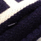 Hermès Cushion Avalon 3 PM Cushion Wool Cashmere Blend H Logo Navy Blue White 7-10-065