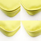 HERMES Evelyn 3 PM Yellow Epsom Shoulder Bag Leather H Logo Silver Hardware □O Stamped R801788