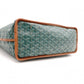 GOYARD Reversible Pertuis PM Tote Bag / PVC / Leather / Green