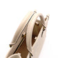 LOUIS VUITTON On the Go PM OTG Monogram Implant Handbag, Leather, Off-White, 2-Way