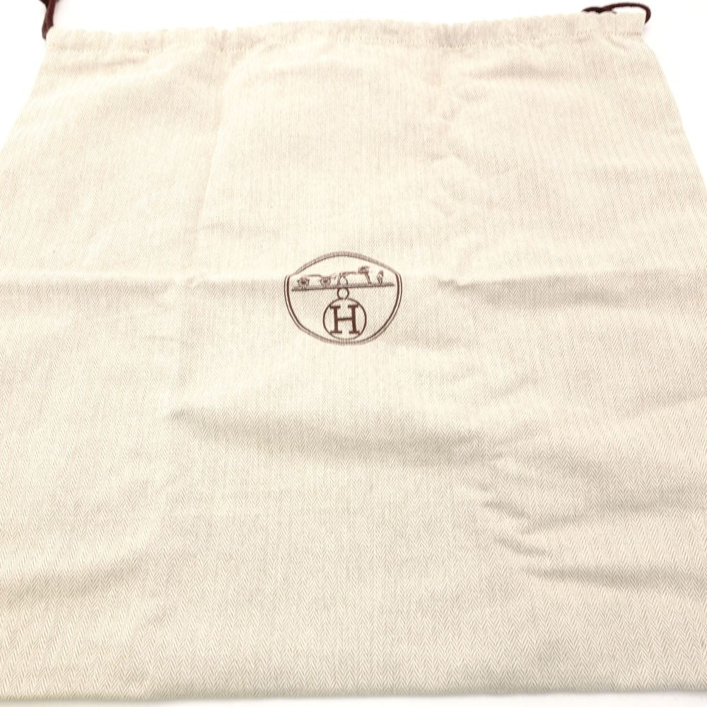 HERMES Evelyn 3 PM Yellow Epsom Shoulder Bag Leather H Logo Silver Hardware □O Stamped R801788