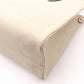 LOUIS VUITTON On the Go PM OTG Monogram Implant Handbag, Leather, Off-White, 2-Way