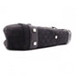 LOEWE Senda Vintage Shoulder Bag, Canvas and Leather, Black