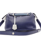 FENDI フェンディ バイザウェイ ハンドバッグ レザー ネイビーブルー系【中古】 レディース