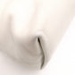 Chanel Lambskin Coco Logo Tote Bag, Leather, White, Women's, Two-tone, Black and White