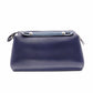 FENDI フェンディ バイザウェイ ハンドバッグ レザー ネイビーブルー系【中古】 レディース