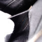 LOEWE Senda Vintage Shoulder Bag, Canvas and Leather, Black