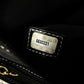 Chanel Lambskin Coco Logo Tote Bag, Leather, White, Women's, Two-tone, Black and White