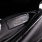 LOEWE Senda Vintage Shoulder Bag, Canvas and Leather, Black