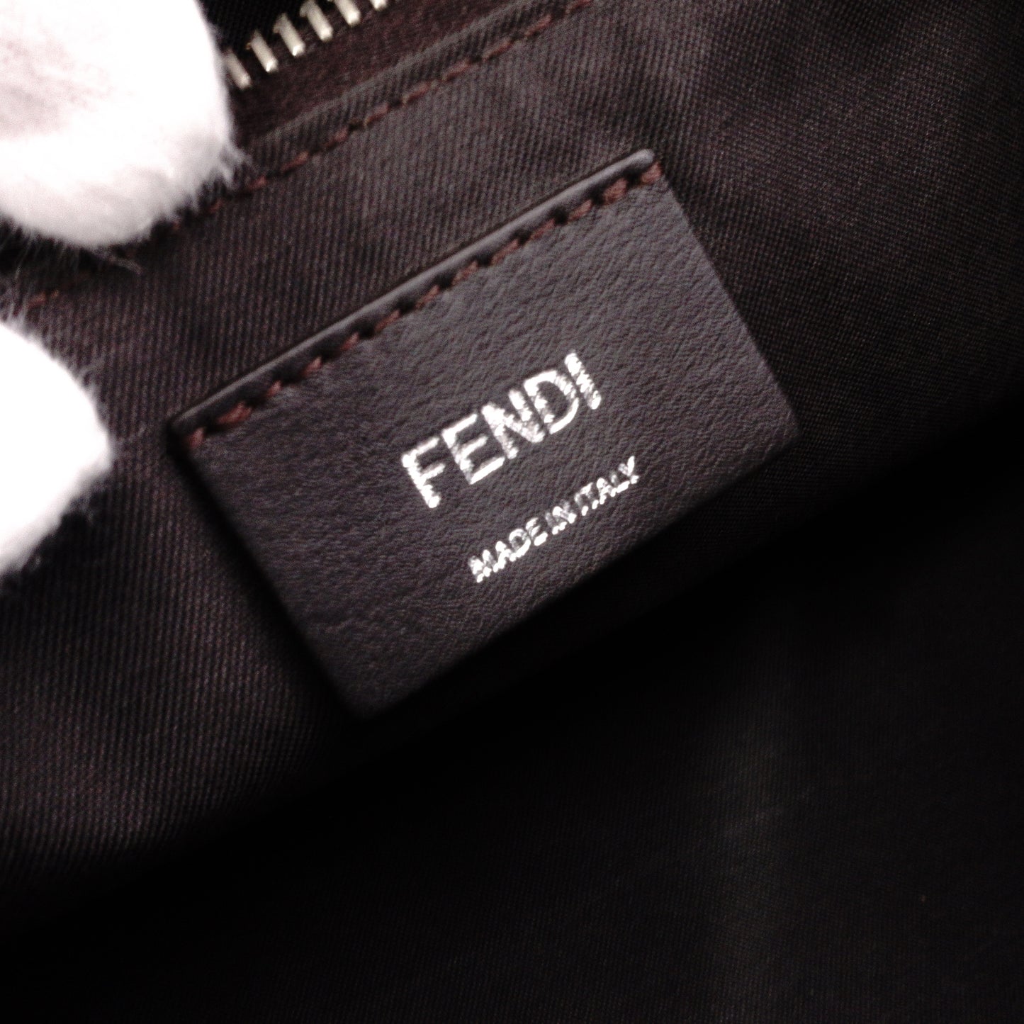 FENDI フェンディ バイザウェイ ハンドバッグ レザー ネイビーブルー系【中古】 レディース