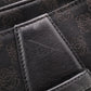 LOEWE Senda Vintage Shoulder Bag, Canvas and Leather, Black