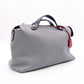 FENDI By the Way Shoulder Bag, Leather, Gray, 2-Way Crossbody, Silver Hardware