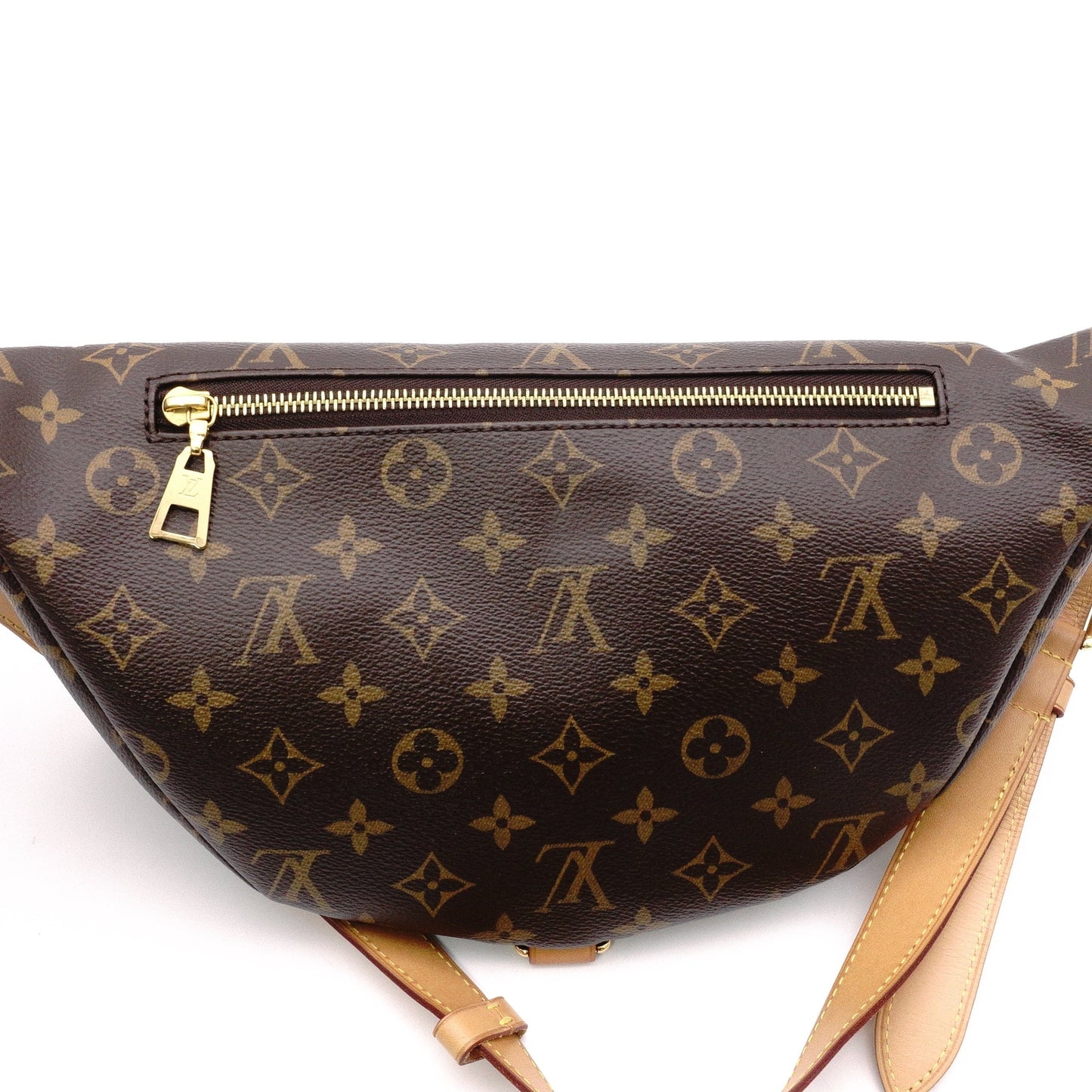 LOUIS VUITTON Bamback Monogram Canvas Body Bag, PVC/Leather, Brown, for Men and Women