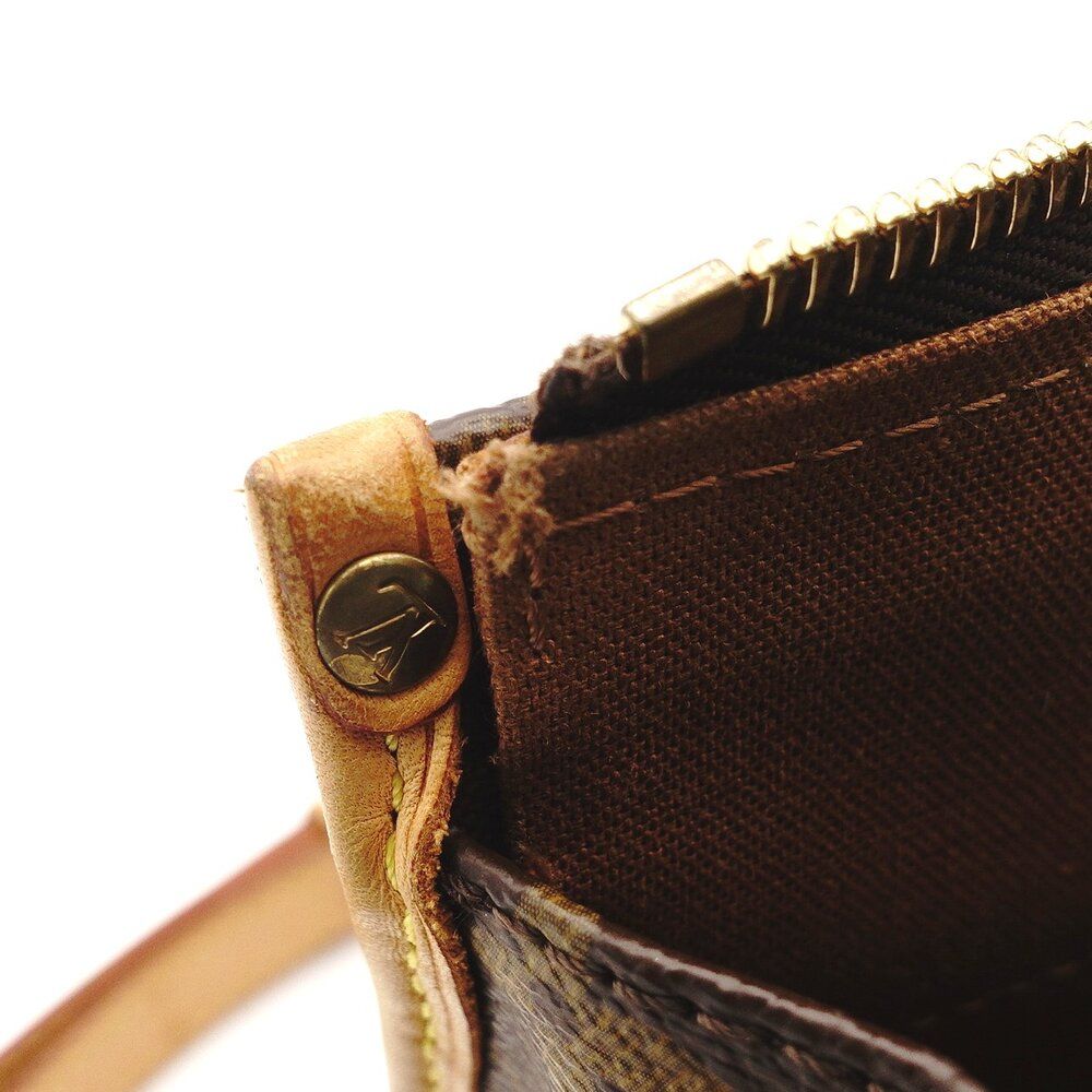 LOUIS VUITTON Monogram Canvas Popincourt Long Shoulder Bag PVC M4008 Leather Brown 7-4-150