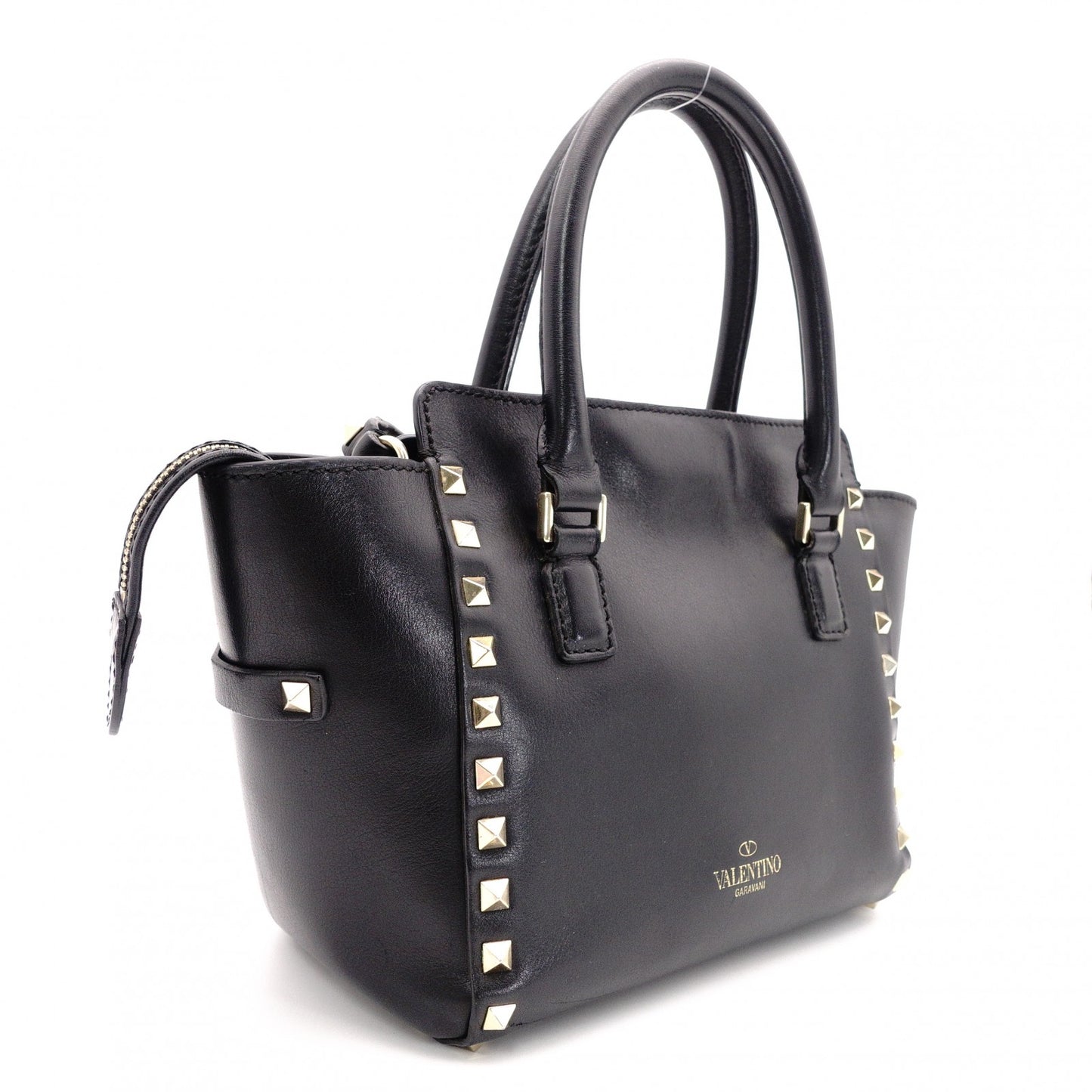 Valentino Garavani Studded Leather 2-Way Handbag