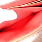 LOUIS VUITTON Saint Placide Monogram Canvas Shoulder Bag, PVC/Leather, Brown and Red, Women’s