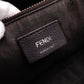 FENDI By the Way Shoulder Bag, Leather, Gray, 2-Way Crossbody, Silver Hardware