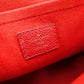 LOUIS VUITTON Saint Placide Monogram Canvas Shoulder Bag, PVC/Leather, Brown and Red, Women’s