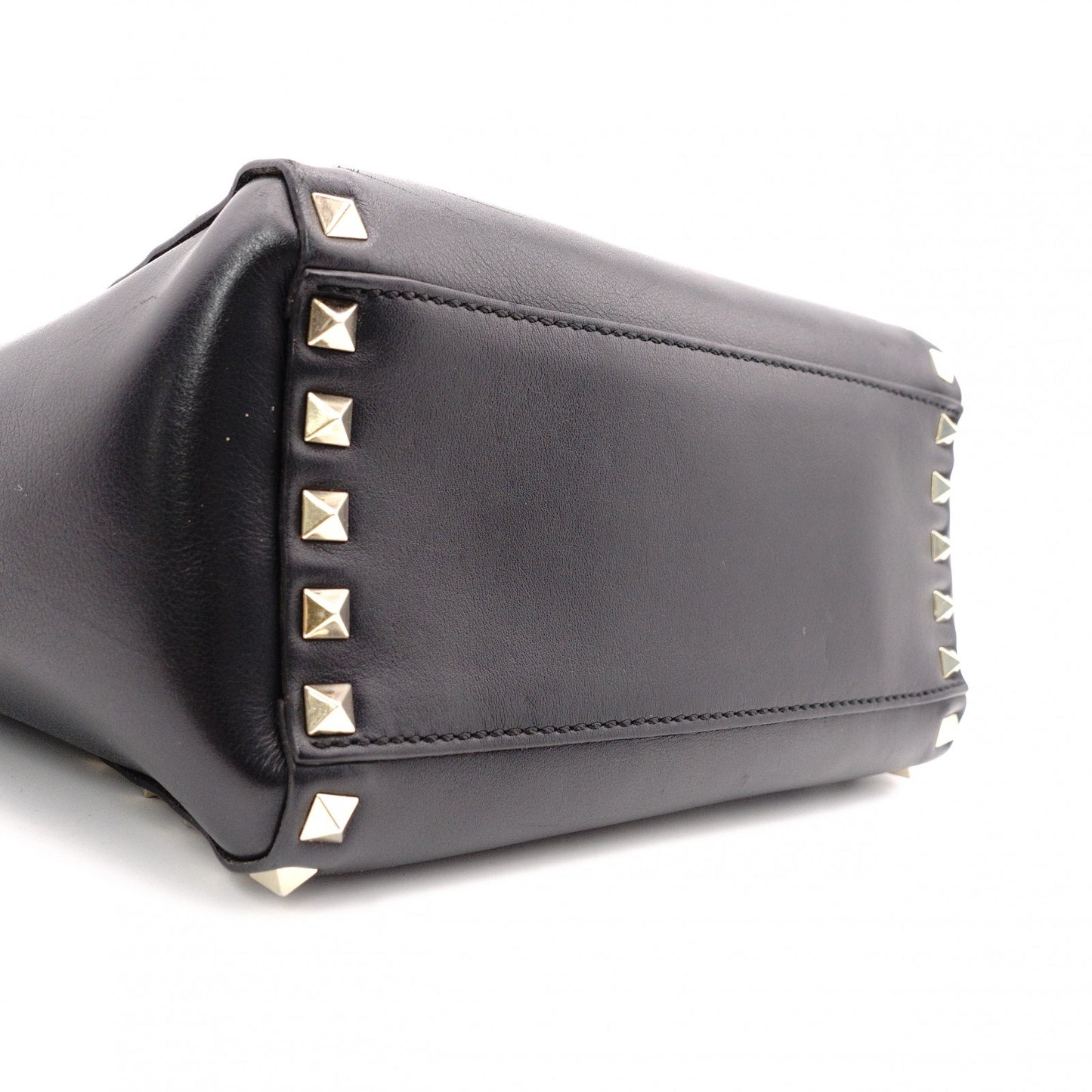 Valentino Garavani Studded Leather 2-Way Handbag