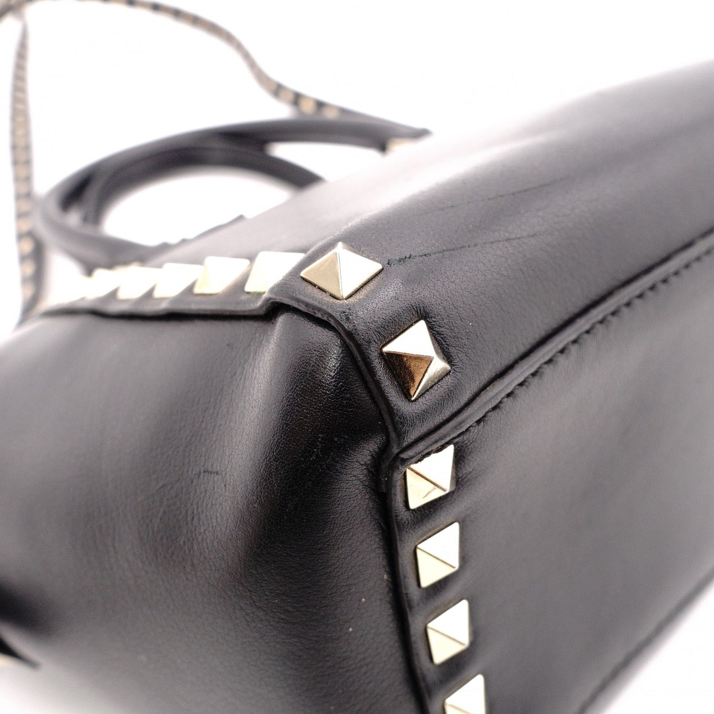 Valentino Garavani Studded Leather 2-Way Handbag