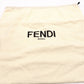 FENDI By the Way Shoulder Bag, Leather, Gray, 2-Way Crossbody, Silver Hardware
