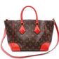 Louis Vuitton Phoenix Monogram Canvas Handbag, PVC/Leather, Brown, 2-Way