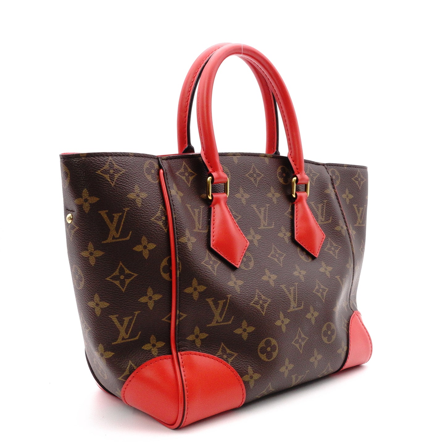Louis Vuitton Phoenix Monogram Canvas Handbag, PVC/Leather, Brown, 2-Way