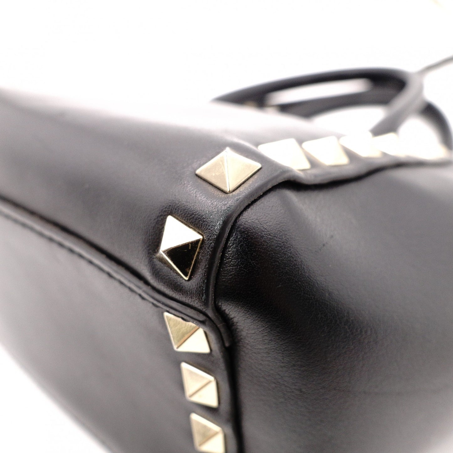 Valentino Garavani Studded Leather 2-Way Handbag